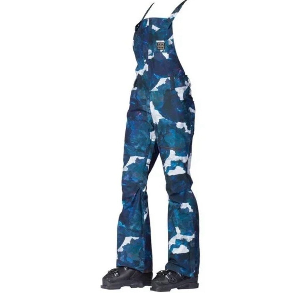Women's Blue Camouflage Overalls